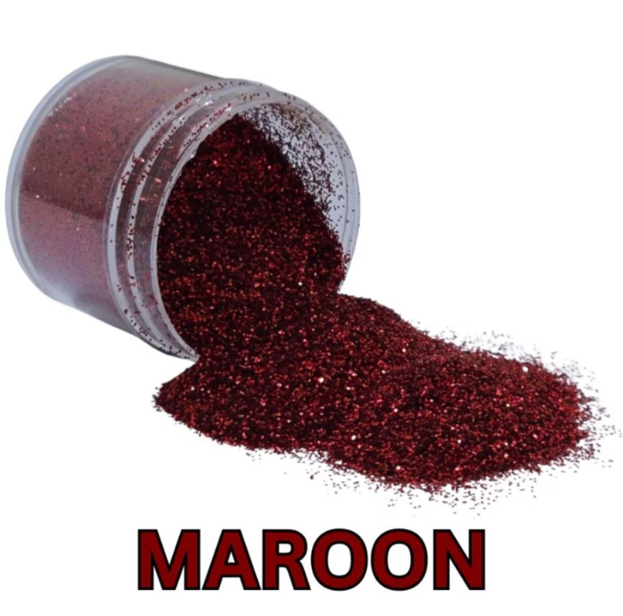 Glitter 10ml - Maroon