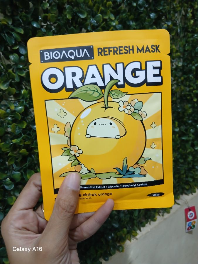 Bioaqua - Refresh Mask Orange