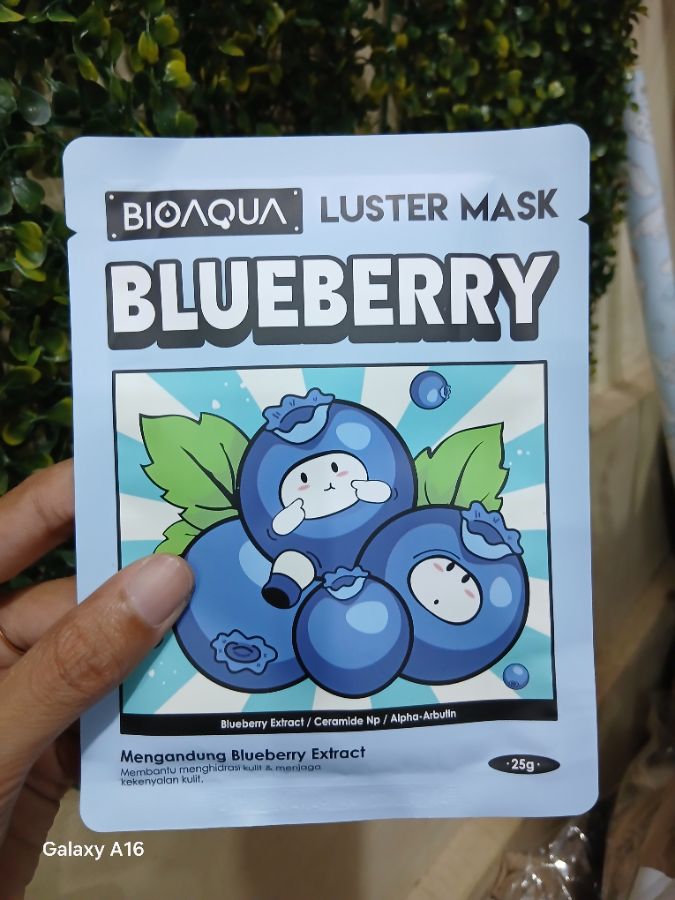 Bioaqua - Luster  Mask BlueBerry