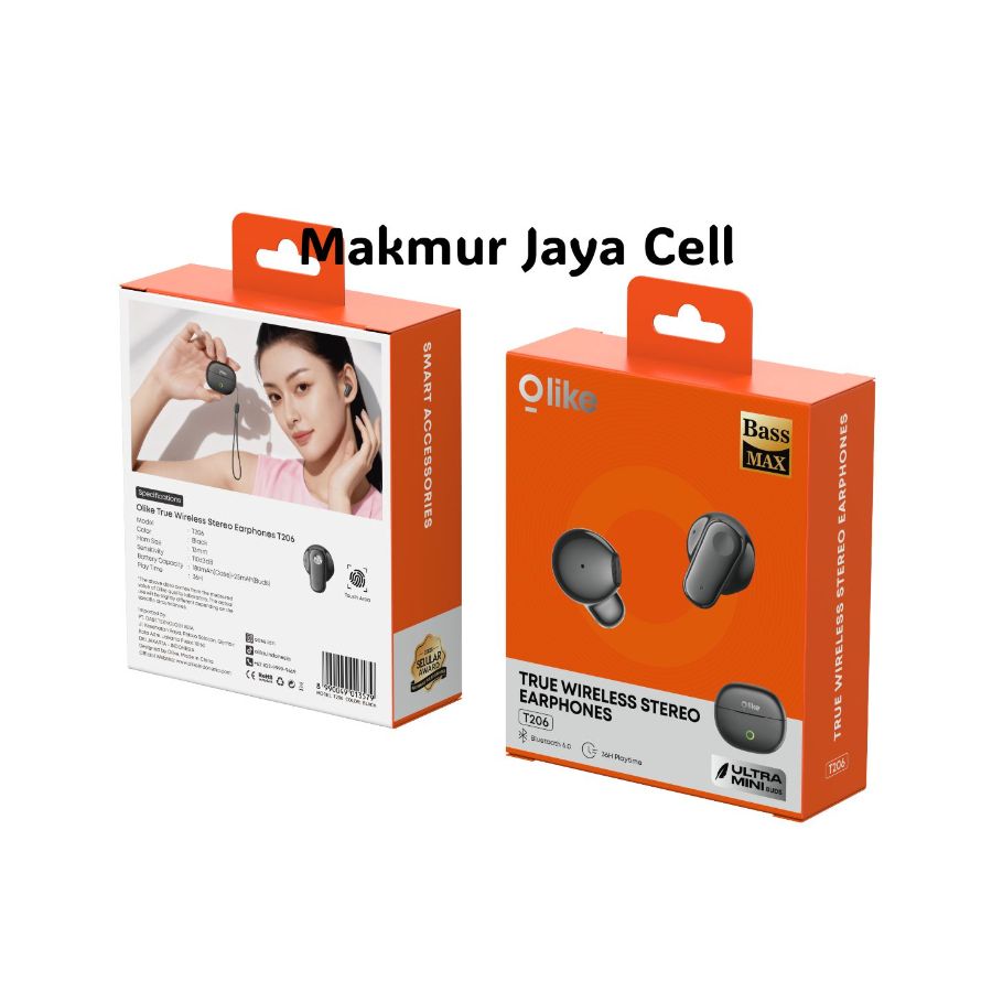 HF BT OLIKE T206 WIRELESS STEREO EARPHONE 