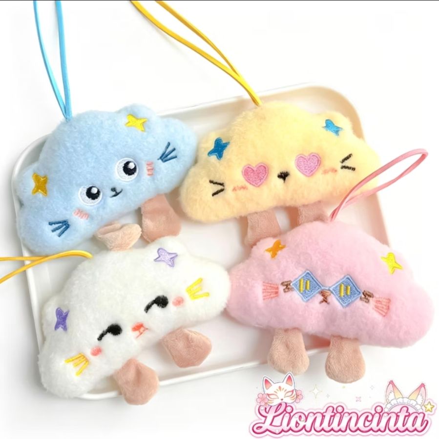 Gantungan Kunci Boneka Awan
