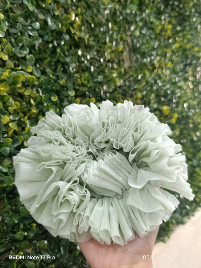 Scrunchie Besar Jaring