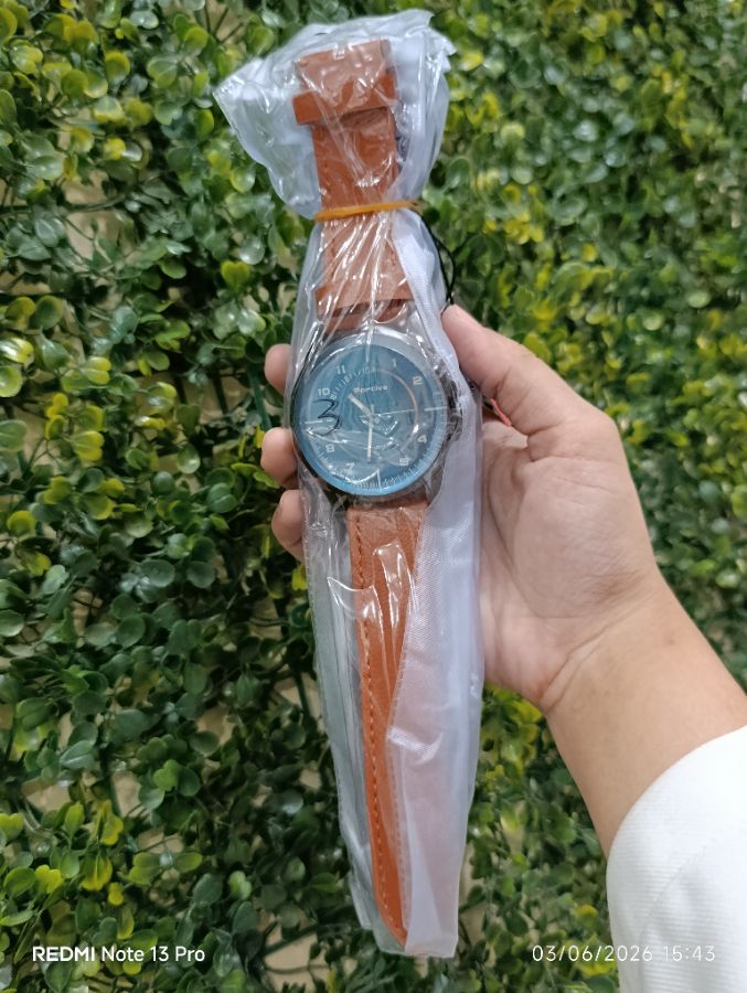 Jam Tangan Cowok - Bulat Besar
