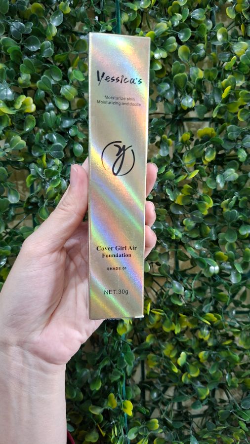 Yessica Waterproof Foundation Cover Girl Air Moisturize Skin No.01