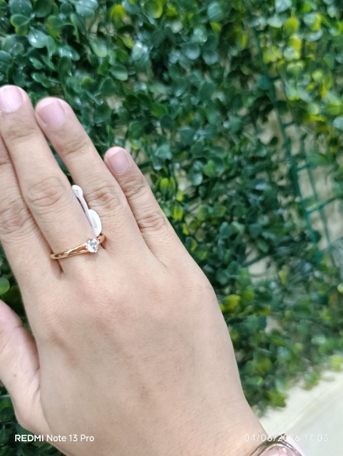 Cincin Gold - Permata Besar