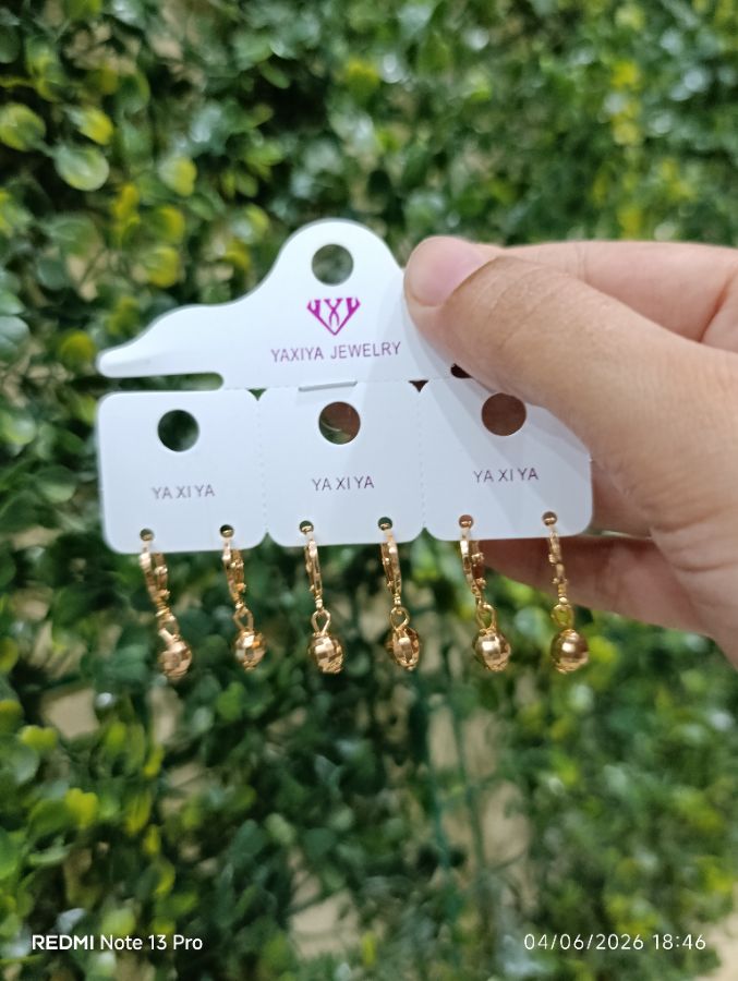 Anting Gold - Bulat