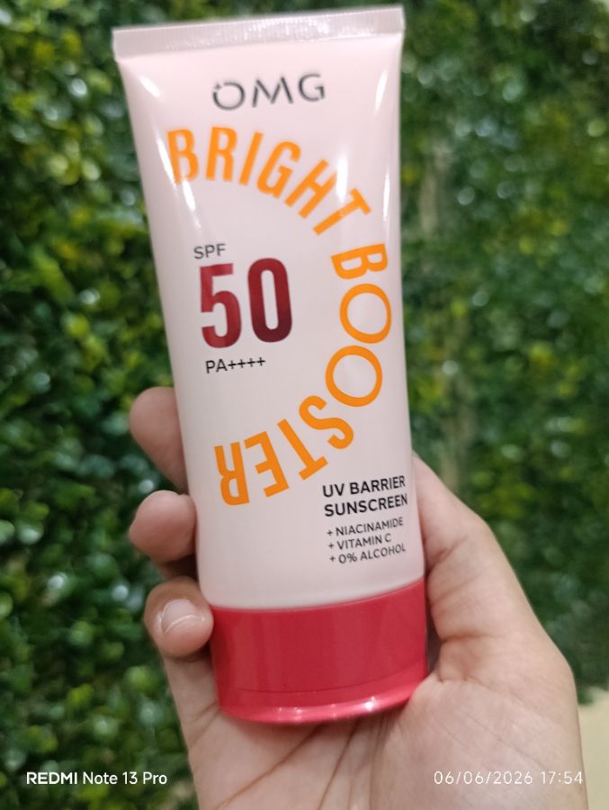 OMG Bright Booster UV Sunscreen SPF 50++