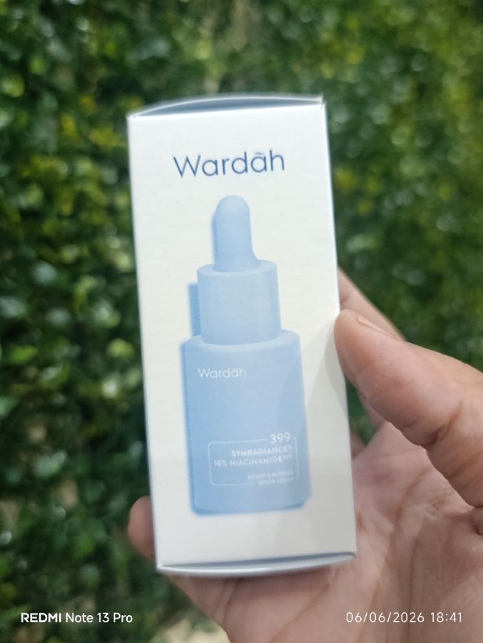 Wardah SymRadiance 399 10% Niacinamide Bright & Barrier Repair Serum 15ml