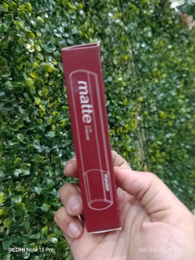 Wardah Exc Matte Lip Cream 22 Rouge Velvet