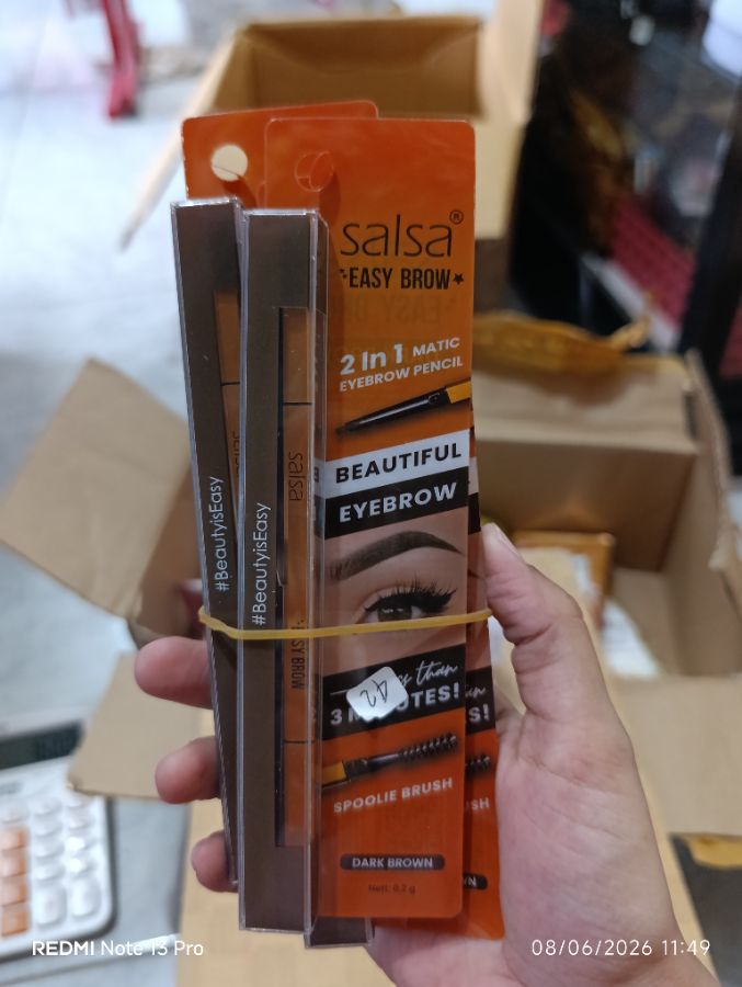 Salsa Easy Brow 2 in 1 - Dark Brown