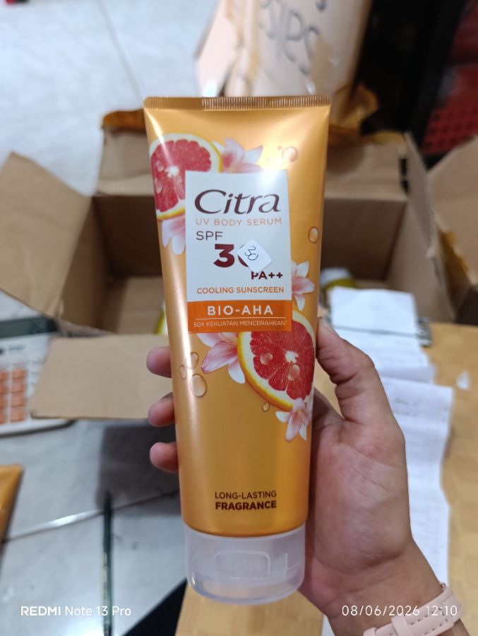 Citra UV Body Serum Cooling Suncreen SPF 30 
