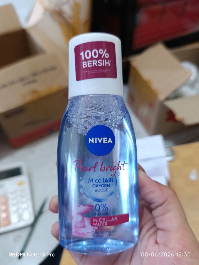 Nivea Pearl Bright - Micellair Oxygen Boost 0% Alcohol