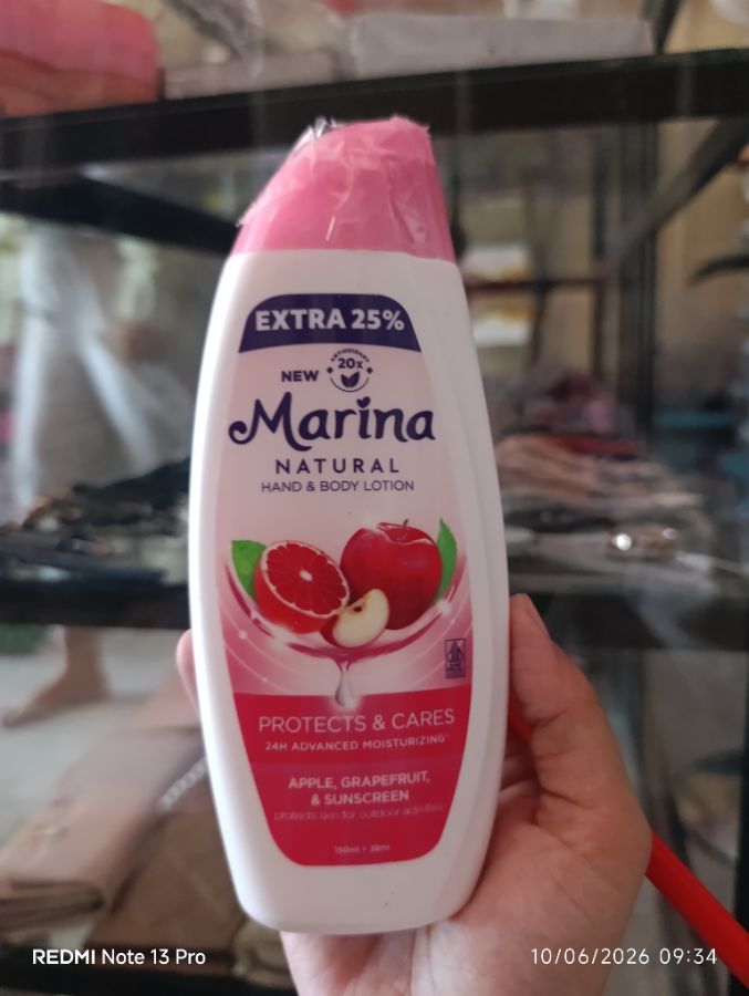 Marina Natural Protects and Cares 150ml + 38ml