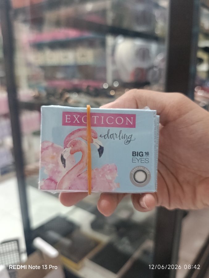 Darling Softlens - Charcoal Grey - 16mm