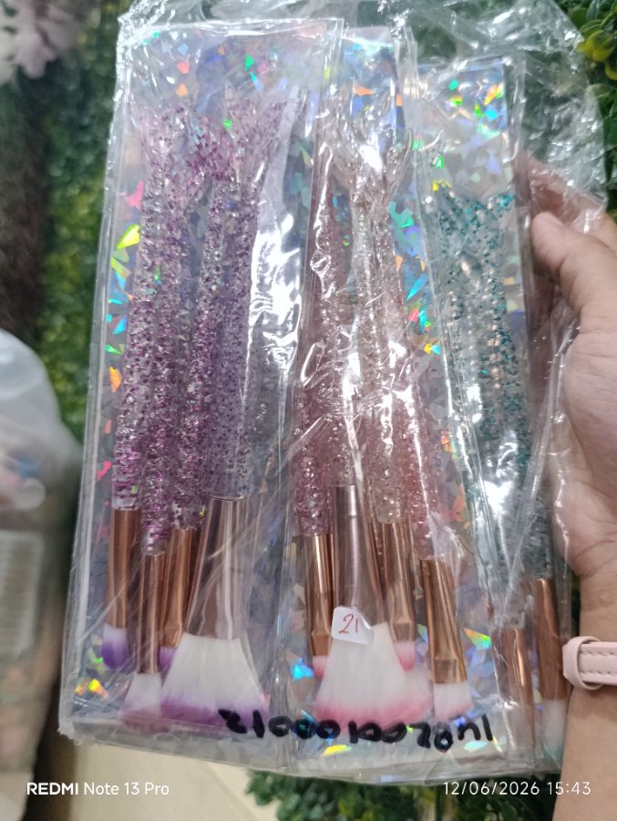 Brush Set Glitter