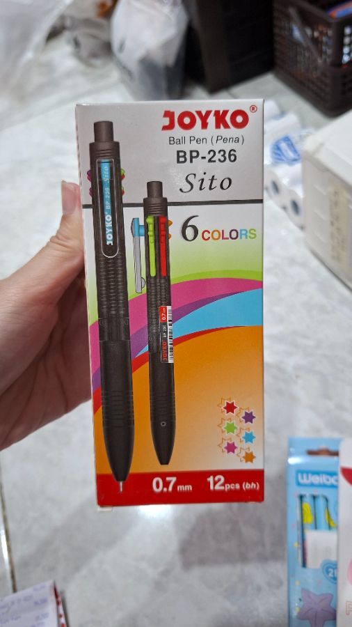 Bolpoint Joyko BP-236 6 Warna