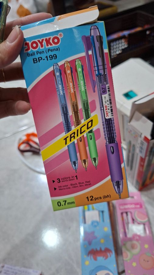 Joyko Bolpoint BP-199 3 Warna
