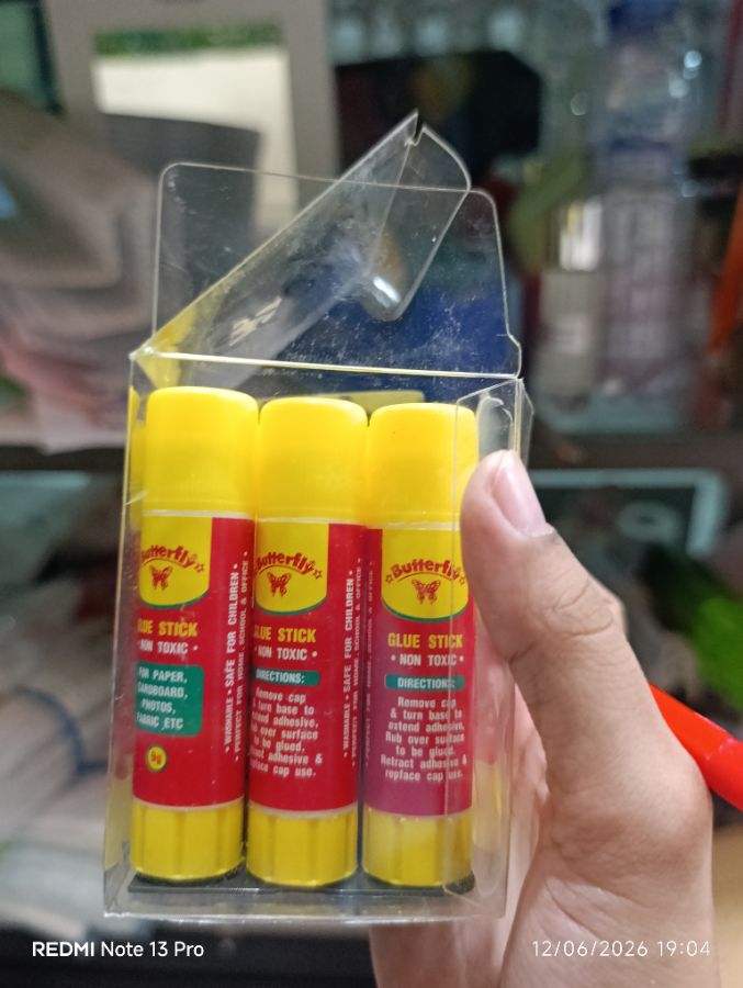 Glue Stick Butterfly Kecil