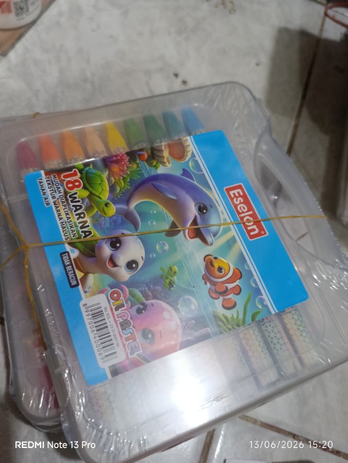 Eselon - Oil Pastel 18 Warna