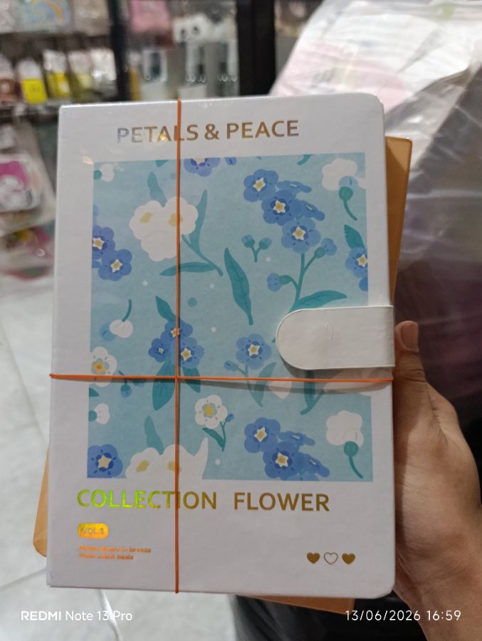 Buku Diary - Flowers A5