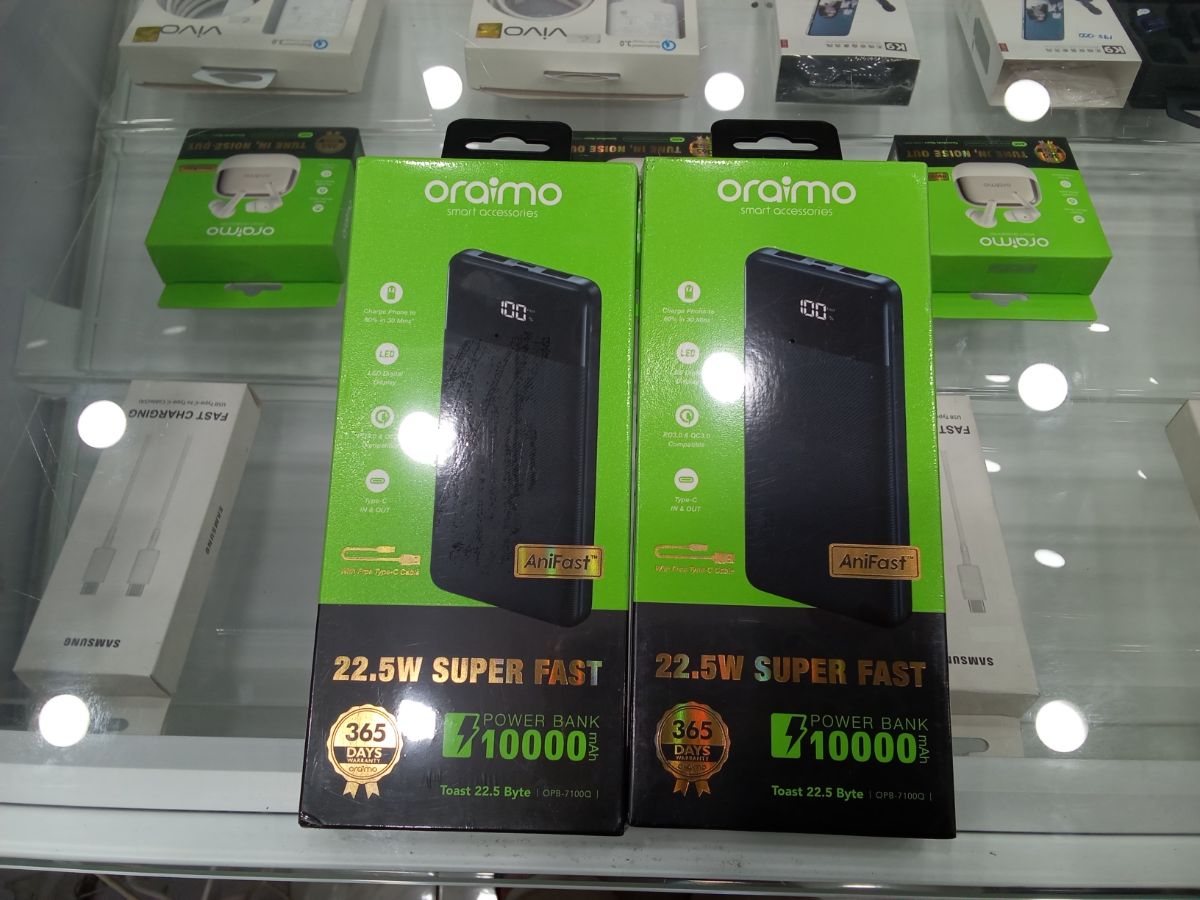 Power Bank/Oraimo OPB-7100Q/10000mAh/22.5W/Super Fast