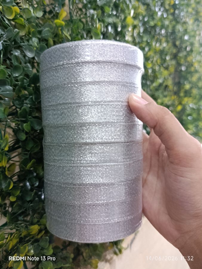Pita Kecil Silver Size 1/2