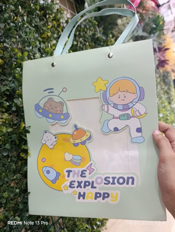 Paper Bag - Astronot 230x280x100mm
