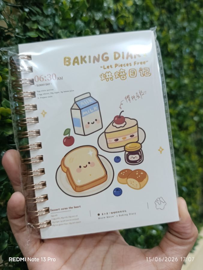 Notebook - Baking Diary