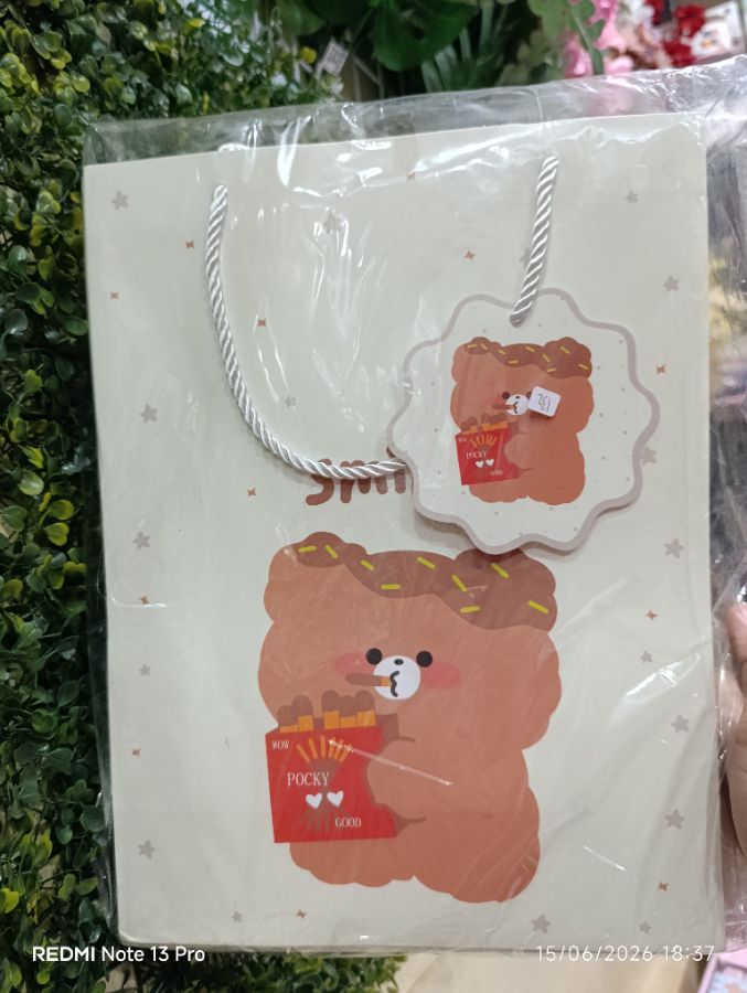 Paper Bag - Smile Bear
