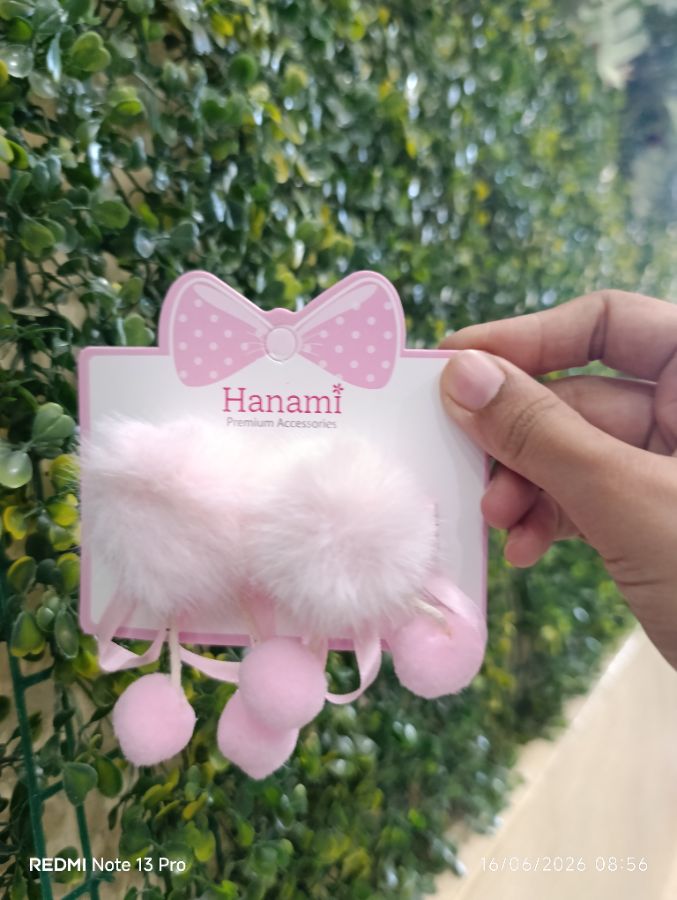 Jepit Rambut - Pom - Pom