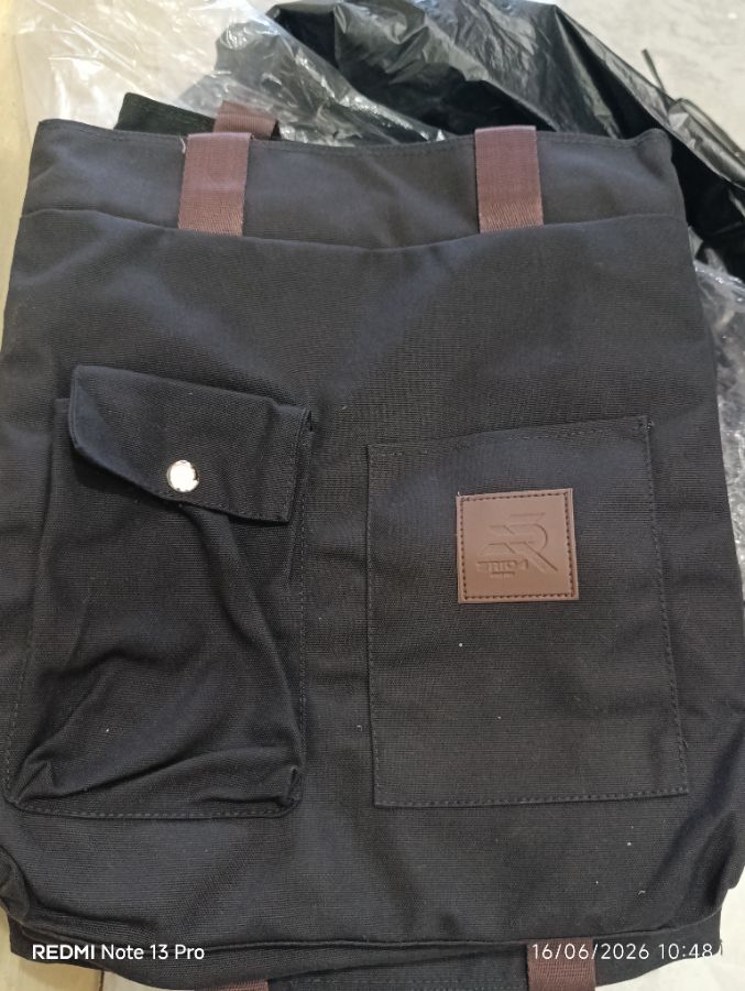 Tote bag Kanvas Hitam