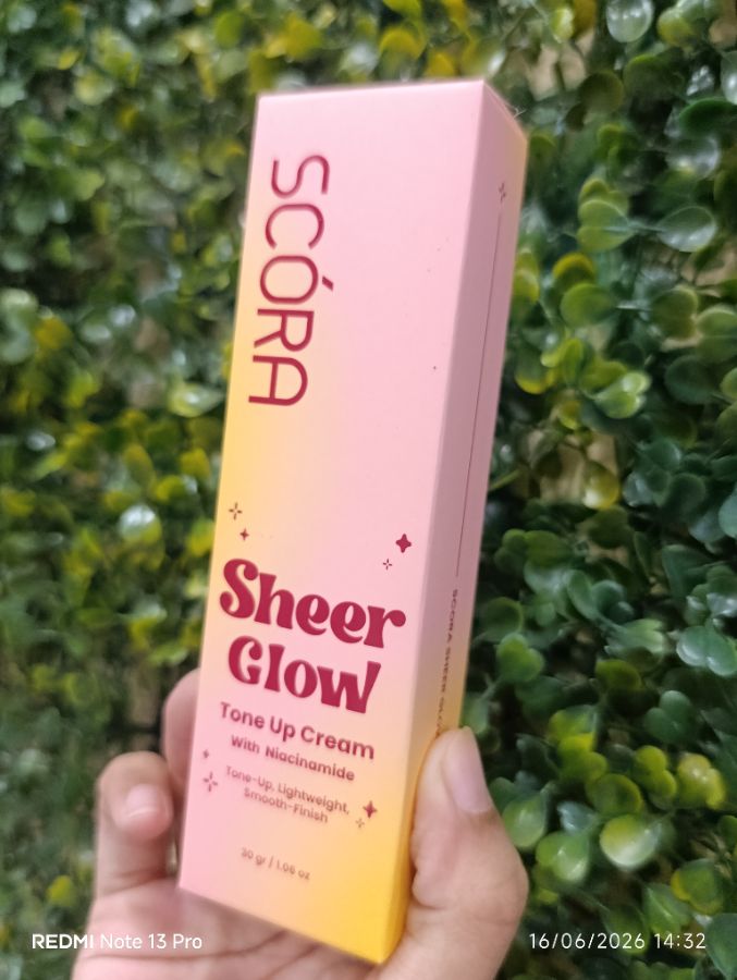 Scora Sheer Glow Tone Up Cream
