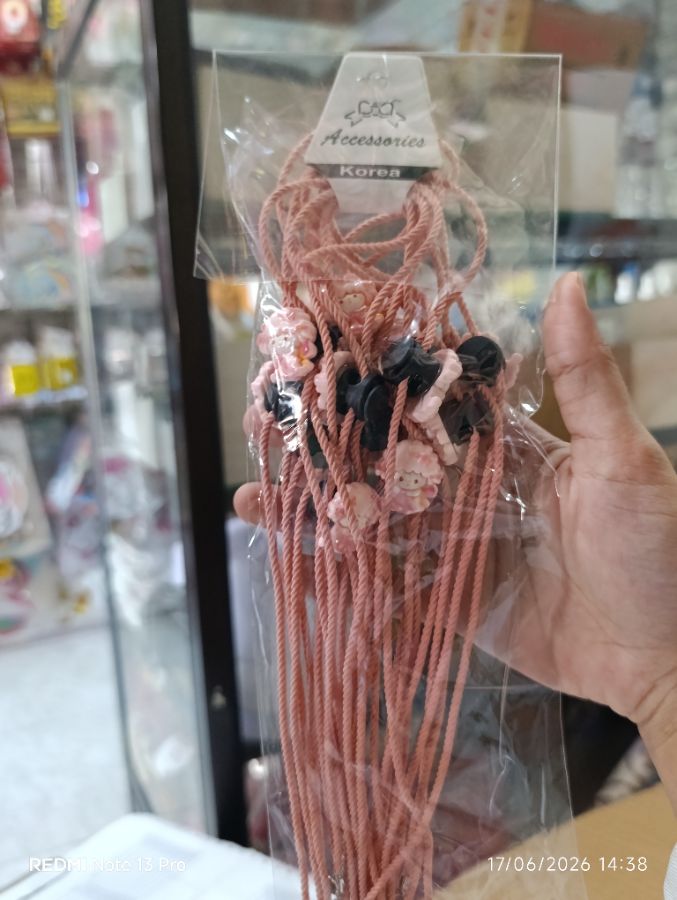 Strap Masker Karakter - Pink