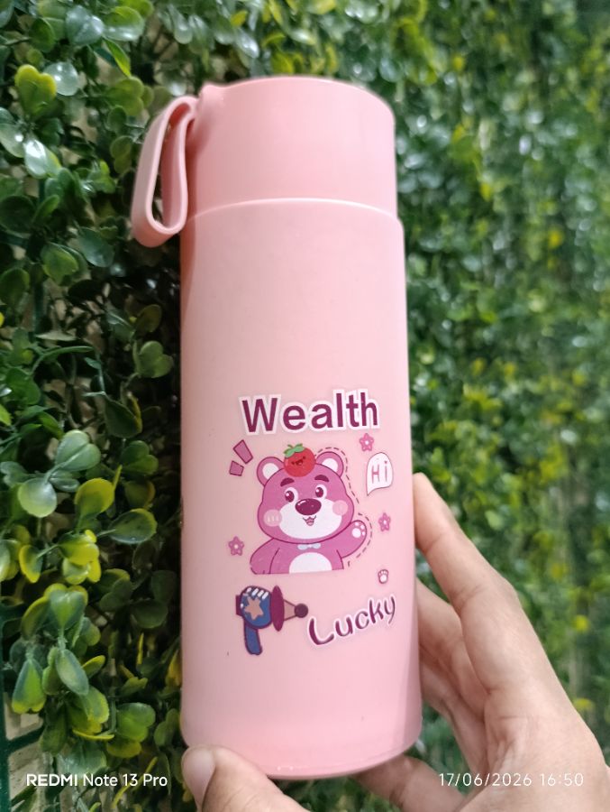 Botol Kaca Kartun 500ml