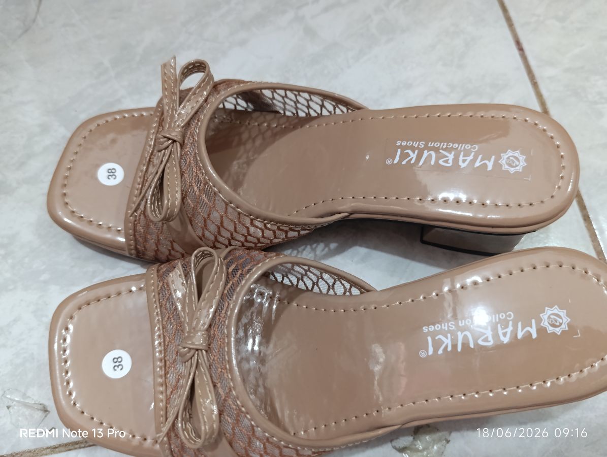 Maruni - Heels Wanita 5 cm Coklat - 39