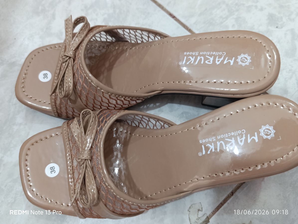 Maruni - Heels Wanita 5 cm Coklat - 41