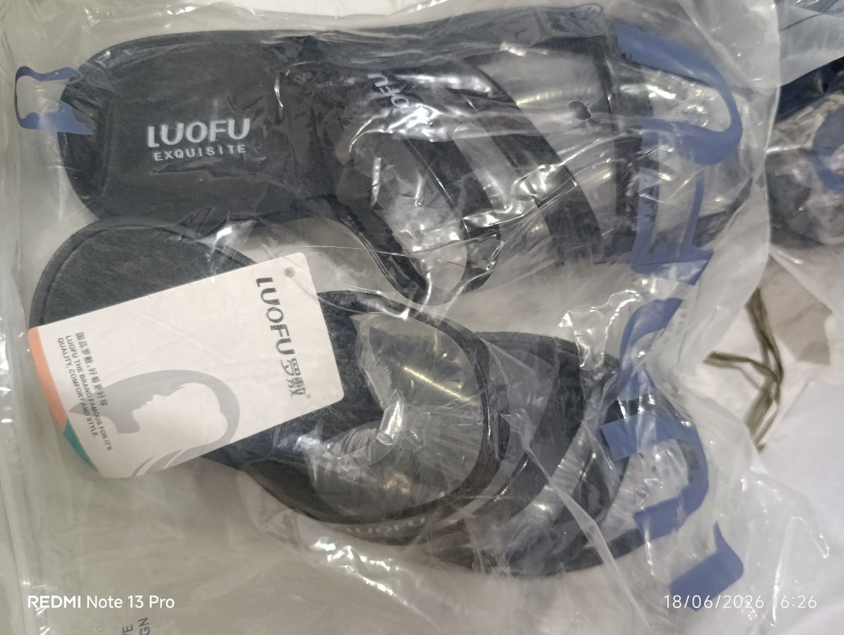 Loufu - Sendal Slop Dewasa Wanita Size 38