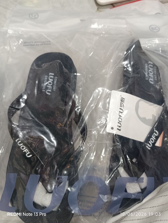 Loufu - Sendal Jepit Dewasa Wanita Size 37