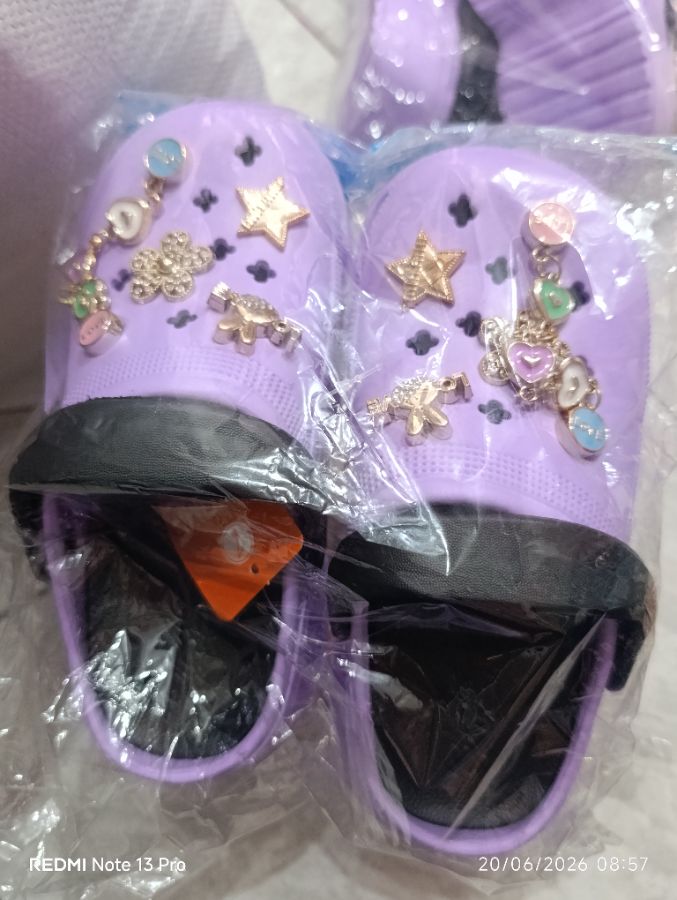 Gosome - Sandal Crocs Anak Cewek - Size 3435