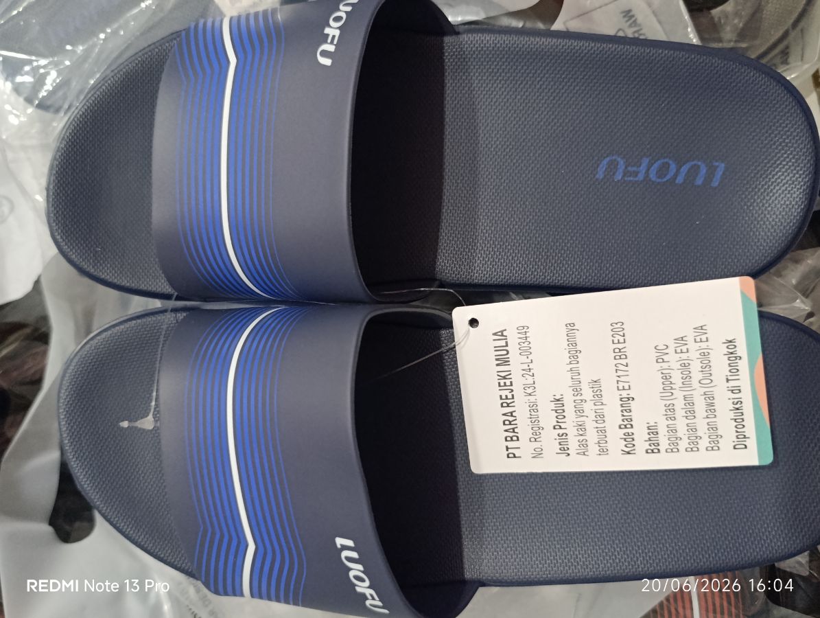Loufu - Sendal Selop Dewasa Pria - Size 40