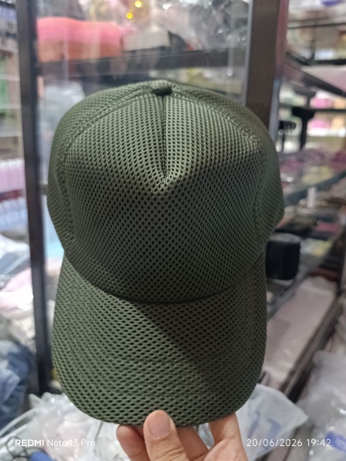 Topi Polos Mesh Army