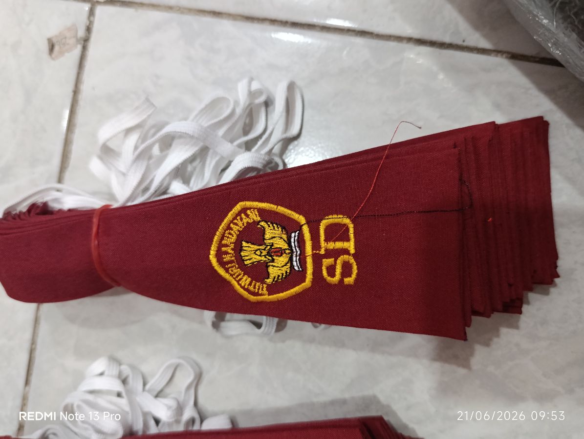 Dasi Karet SD Bordir Cewek