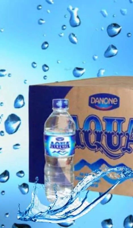 9. Aqua Sedang 600ML