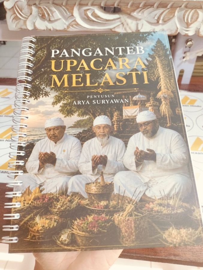 Buku Panganteb Upacara Melasti Agama Hindu Arya Suryawan