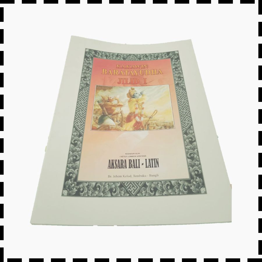 Buku Kekawin Bharatayudha Jilid 1 Terjemahan Bali Latin Agama Hindu I Ketut Lombok Adnyana