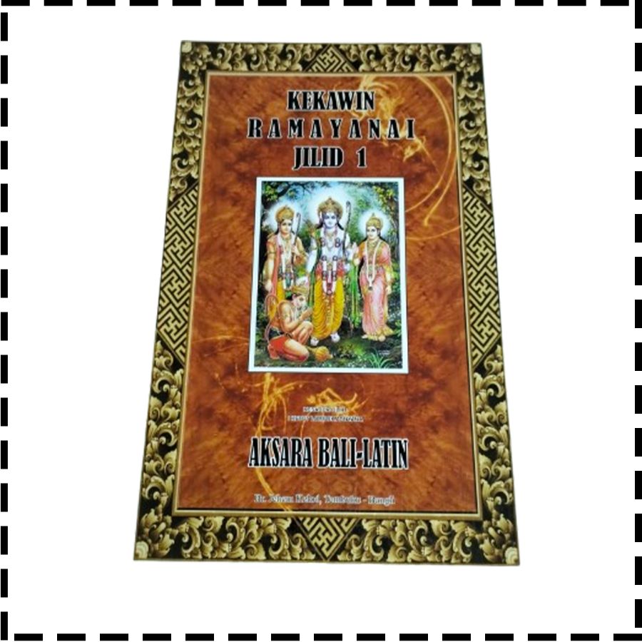Buku Kekawin Ramayana 1 Jilid 1 Terjemahan Bali Latin Agama Hindu I Ketut Lombok Adnyana