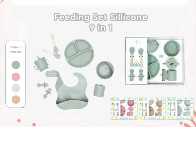Nia feedingset silikon