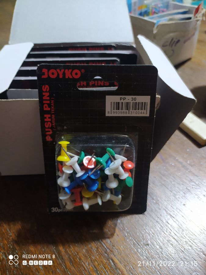 Paku Push Pins Joyko