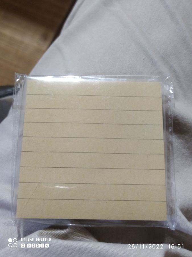 Kraft Paper 7,5x7,5cm Kertas Kraft