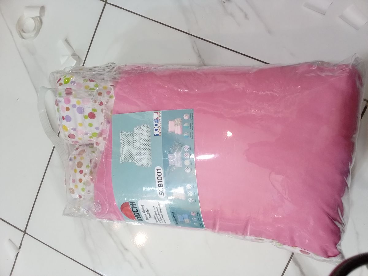 Bantal guling set baby cute